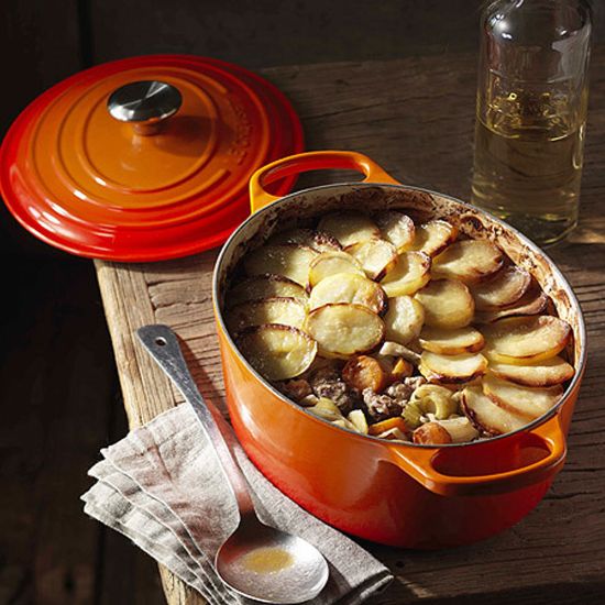 Bild von Bräter "Signature", oval, 33 cm, Ofenrot