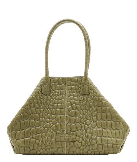 Bild von Shopper "Kroko Chelsea", S, princess green