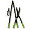 Bild von Gartenscheren-Set, 3-teilig, grün-grau
