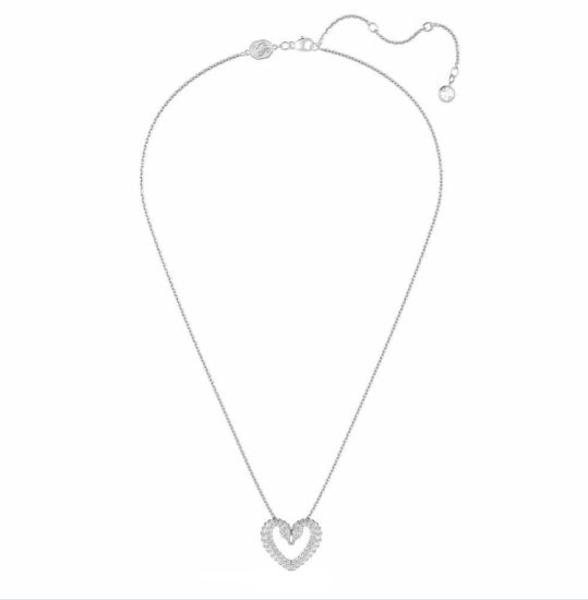 Bild von Halskette mit Anhänger "Una", metall/ silber