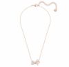 Bild von Halskette mit Anhänger "Lifelong Bow", silber/ rosegold