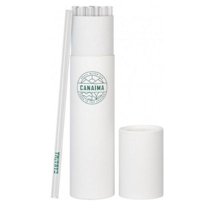 Bild von Glas Trinkhalm Set, 20 Stück