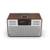 Bild von DAB+ Radio "SuperCD", walnuss-silber