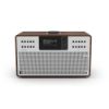 Bild von DAB+ Radio "SuperCD", walnuss-silber