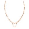 Bild von Edelstahlkette Herz "LJ-0351-N-45", roségold
