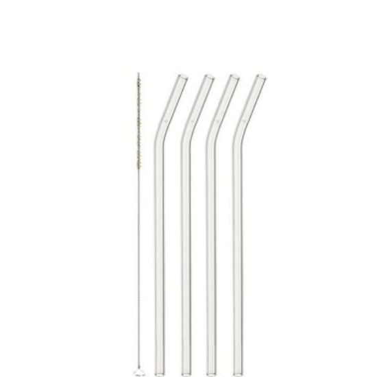 Bild von Trinkhalme CIAO Glas 4er Set