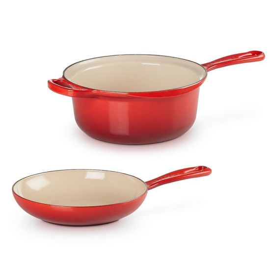 Bild von 2in1 Marmitout "Signature" 22 cm, Kirschrot