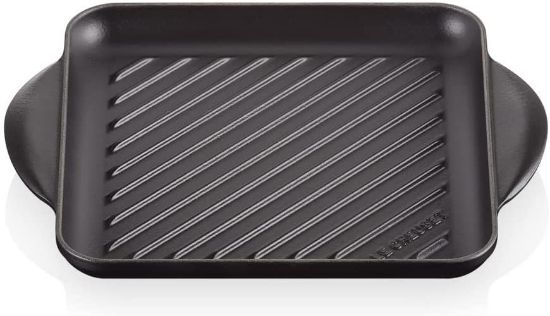 Bild von Grillplatte Quadratisch 24 cm, Schwarz