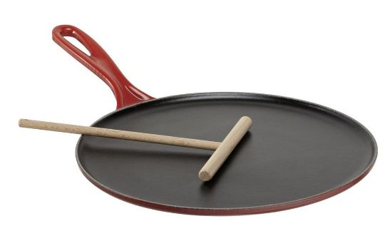 Bild von Crepes-Pfanne 27 cm, Kirschrot