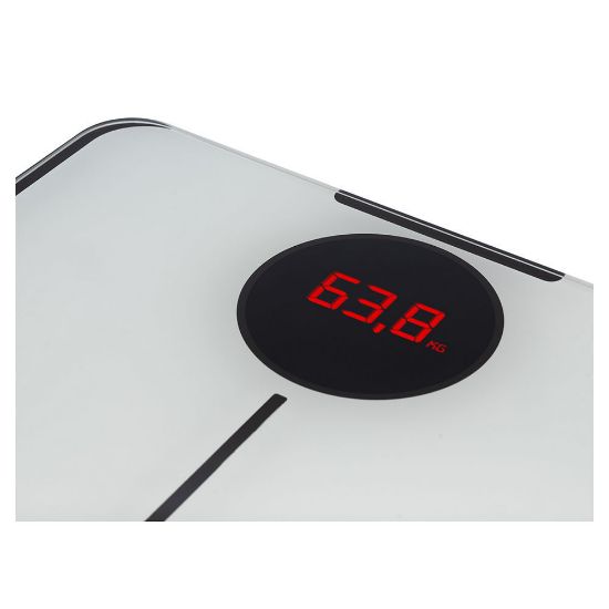 Bild von Glaswaage "Sabrina", Weiß