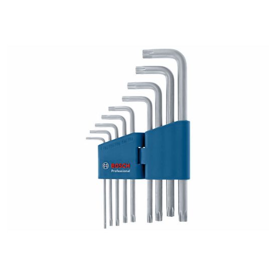 Bild von Professional Winkelschlüsselsatz "TORX", 9-tlg.