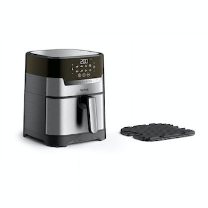 Bild von Heißluftfritteuse Easy Fry & Grill Deluxe EY505D, silber/schwarz