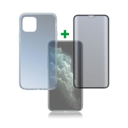 Bild von "360 Premium Protection Set" mit schwarzem Rahmenglas für "Apple iPhone 11 Pro"