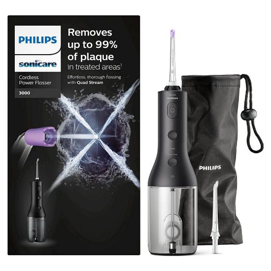 Bild von Munddusche "Power Flosser 3000 HX3806/33", schwarz