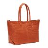 Bild von Shopper "CHELSEA Croco", dark mandarine