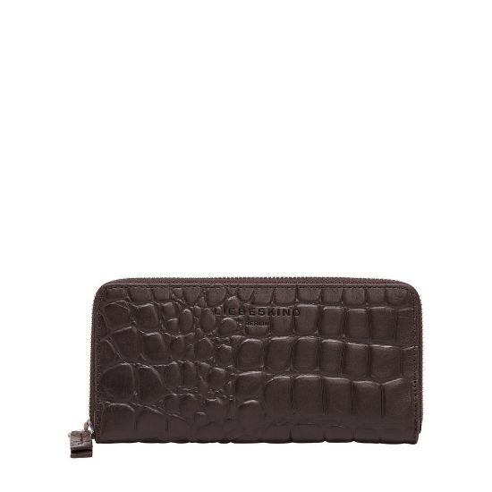 Bild von Portemonnaie "GIGI Croco", cacao