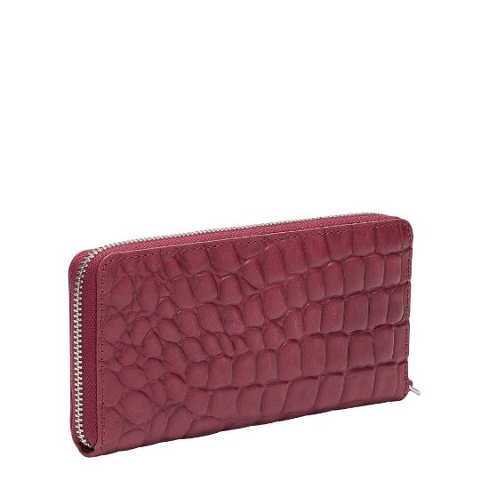 Bild von Portemonnaie "GIGI Croco", peony