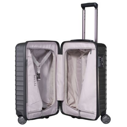 Bild von 4-Rollen-Bordtrolley "Litron Matt", S, Schwarz