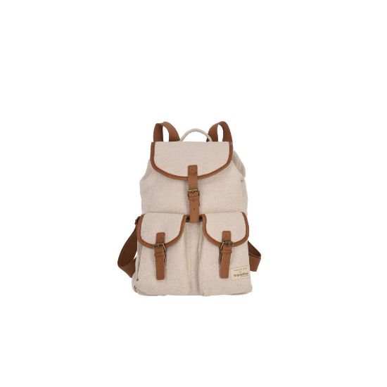 Bild von Klappenrucksack "Hempline", natur