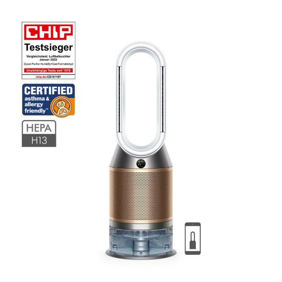 Bild von Luftreiniger/Luftbefeuchter "PH04 Humidify + Cool", Weiß/Gold