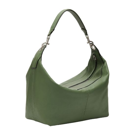 Bild von Schultertasche "Liza Hobo M", bambusgrün