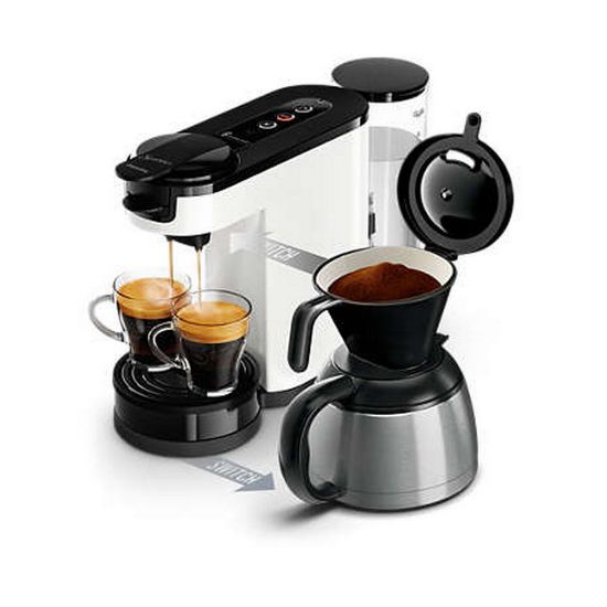 Bild von Kaffeepadmaschine "SenseoSwitch HD6592/04", Weiß