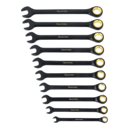 Bild von Gabel-Knarren-Ringschlüsselsatz 10-tlg.