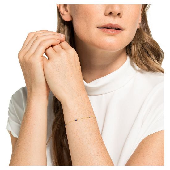 Bild von Armband "Lapis", 375er Gelbgold