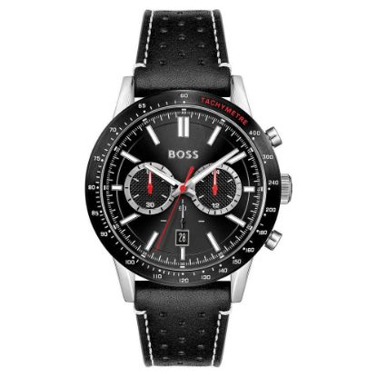Bild von Chronograph "Allure", 44 mm, edelstahl/schwarz
