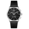 Bild von Chronograph "Dapper", 43 mm, edelstahl/schwarz