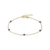 Bild von Armband "Lapis", 375er Gelbgold