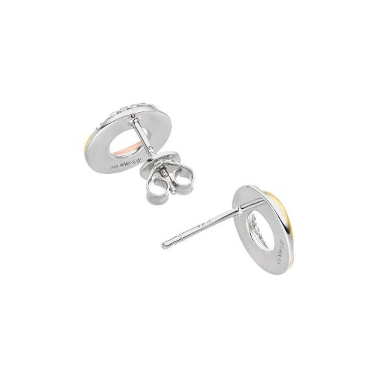 Bild von Ohrstecker "MODERN TRIO", 925 Sterlingsilber