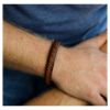 Bild von Armband "MIAMI-DAVID", braun, L: 21 cm