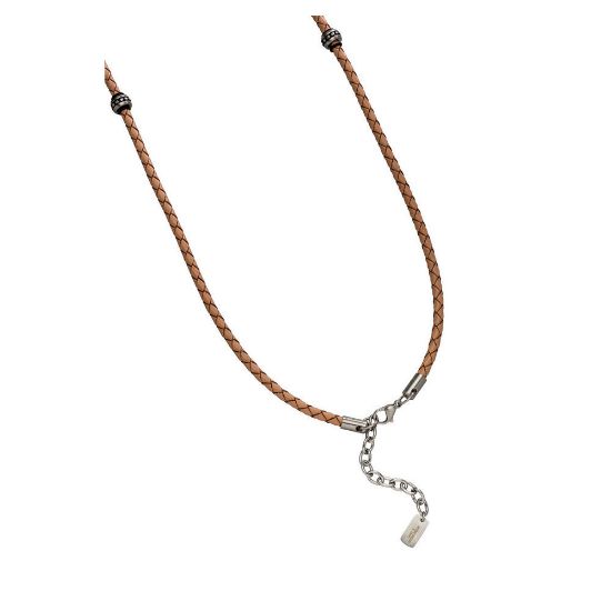 Bild von Halskette "MADRID - FERNANDO", braun, L: 60 cm