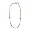 Bild von Halskette "MADRID - FERNANDO", braun, L: 60 cm
