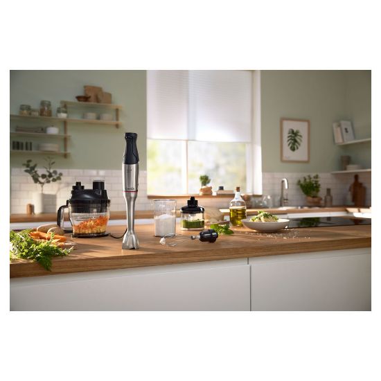 Bild von Stab- und Handmixer "ErgoMaster Series 6 MSM6M8X1", Edelstahl/schwarz