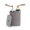 Bild von Wäschekorb "Tota", 90 Liter, grau
