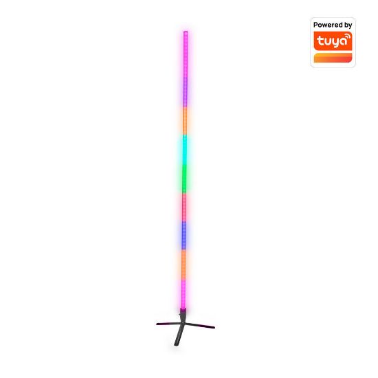 Bild von Smarte LED "Moodlight" Stehlampe, RGB dimmbar