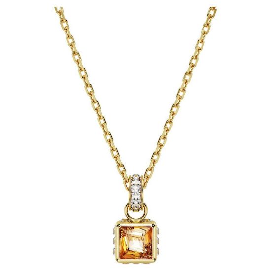 Bild von Kette mit Anhänger "Stilla", Gelb/gold