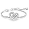 Bild von Armband "Matrix" Herz, Weiß