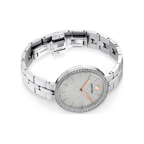 Bild von Quarzuhr "Cosmopolitan" mit Metallarmband, Silber