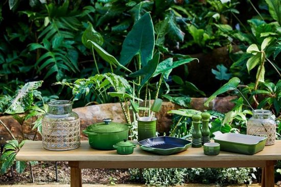 Bild von Bräter "Signature" Rund, 24 cm, Bamboo Green