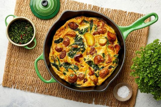 Bild von Brat- und Servierpfanne "Signature" Hoch, 26 cm, Bamboo