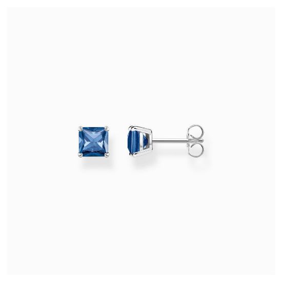Bild von Ohrstecker  "H2174-699-32", blau/silber