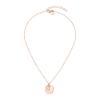 Bild von Halskette "TJ-0021-N-45", 45 cm, IP Roségold