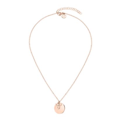 Bild von Halskette "TJ-0021-N-45", 45 cm, IP Roségold