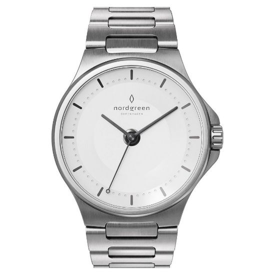 Bild von Automatikuhr "Guardian", 40 mm, silber