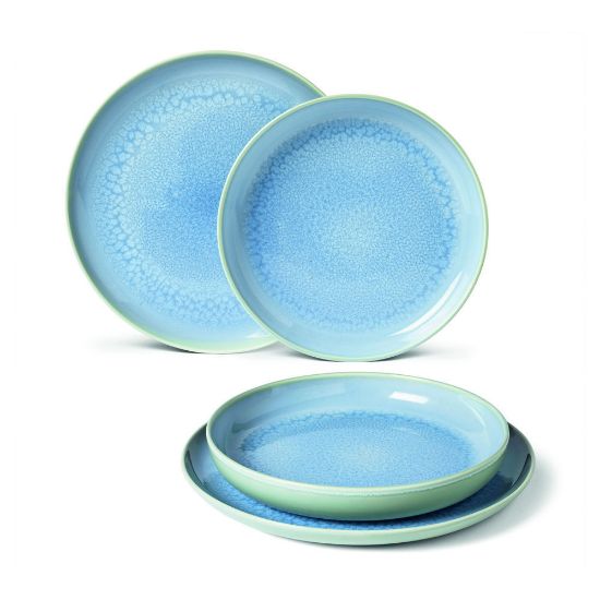 Bild von Tafel-Set "Crafted Blueberry", 4-tlg.