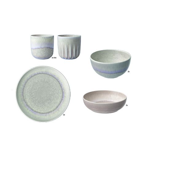 Bild von Starter-Set "Perlemor", 8-tlg., Sand