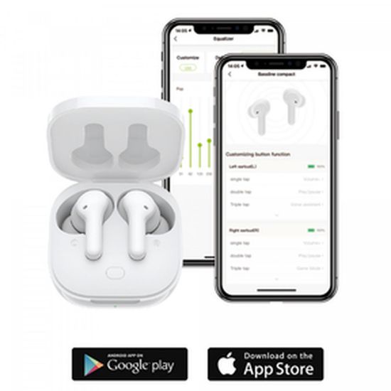 Bild von True Wireless In-Ear Kopfhörer "Compact Buds", weiß